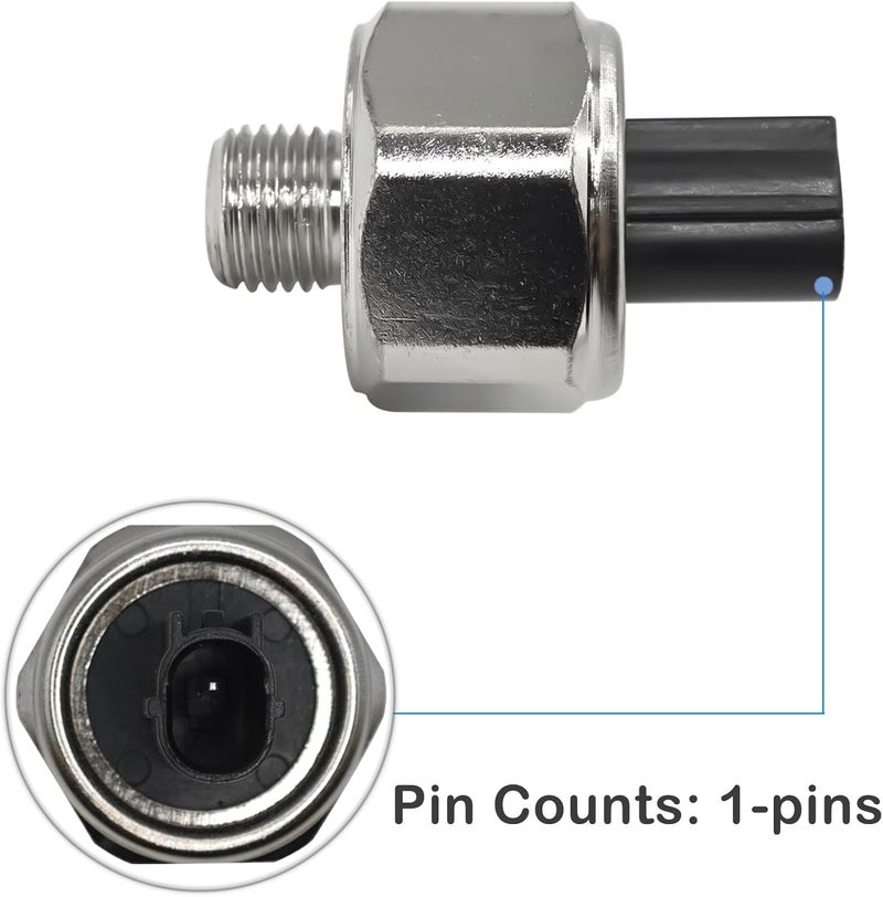 Formiden Ignition Knock Sensor 30530-PPL-A01 158-0917 with Connector Pigtail Harness - Compatible with Honda Accord, Civic, CR-V, Element & Acura RDX, RSX, TSX (Specific Year) - Replace KS197, SU6143 - Image 2